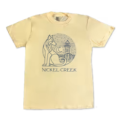 Nickel Creek Kids Song Design (Yellow) T-shirt S - XXXL
