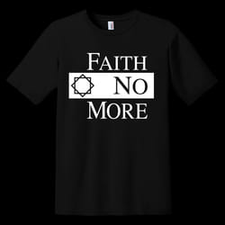 Faith No More Classic Logo Black T-shirt S - S