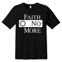 Faith No More Classic Logo Black T-shirt S - L