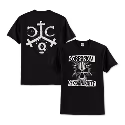 Corrosion of Conformity Classic Skull (With Back Print) T-shirt S - S