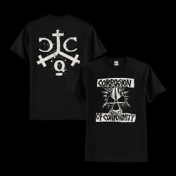 Corrosion of Conformity Classic Skull (With Back Print) T-shirt S - L