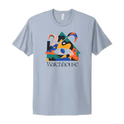 Watchhouse Abstract [BLUE] T-shirt S - XXXL