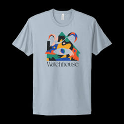 Watchhouse Abstract [BLUE] T-shirt S - XXXL