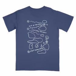 Courtney Barnett End Of The Day Navy T-Shirt S - XXL