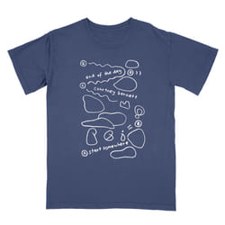 Courtney Barnett End Of The Day Navy T-Shirt S - XXXL