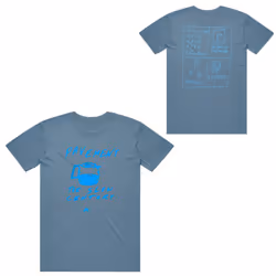 Pavement Slow Century Indigo T-Shirt S - XXL