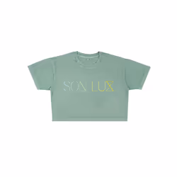Son Lux Son Lux Gradient Logo Crop Top T-Shirt S - S
