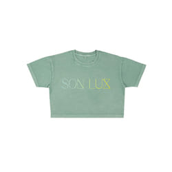 Son Lux Son Lux Gradient Logo Crop Top T-Shirt S - S