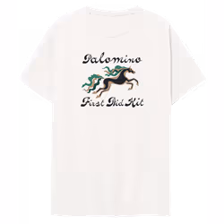 First Aid Kit Horse Illustration White T-Shirt S - M