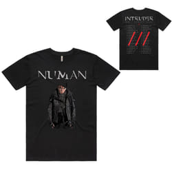 Gary Numan Intruder Tour Dates T-Shirt S - XXL