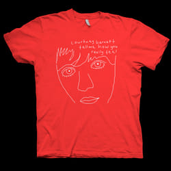 Courtney Barnett Tell Me Line Drawing T-Shirt S - XL