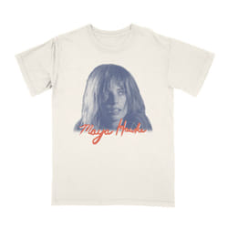 Maya Hawke Face White Mist T-Shirt S - L