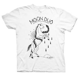 Moon Duo Horse & Snake White T-Shirt S - L