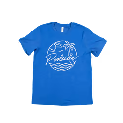 Poolside Retro Badge T-Shirt - L