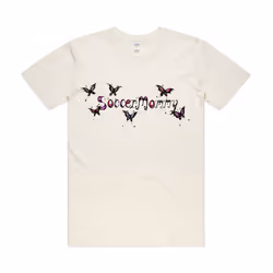 Soccer Mommy Butterflies T-Shirt S - XXXL
