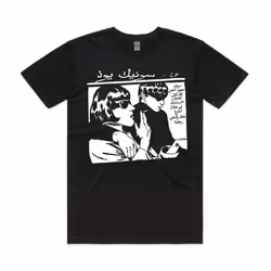 Sonic Youth Goo Arabic - Black T-Shirt S - M
