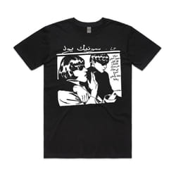 Sonic Youth Goo Arabic - Black T-Shirt S - M