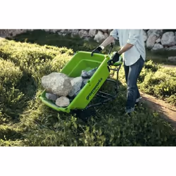 Greenworks G40GC Motorised wheelbarrow - Additional view 6