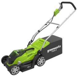 Greenworks Lawn Mower Grass Cutter with 2x40 V 2 Ah Battery G40LM35 2501907UC