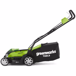 Greenworks Lawn Mower Grass Cutter with 2x40 V 2 Ah Battery G40LM35 2501907UC - Additional view 5