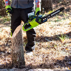 Greenworks GD40CS15 Black, Green - Additional view 4