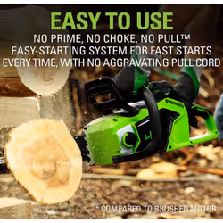 Greenworks 2005807 chainsaw 40 W Green - Additional view 8