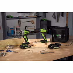 Greenworks 3802807 power wrench 300 N⋅m Black, Green 24 V