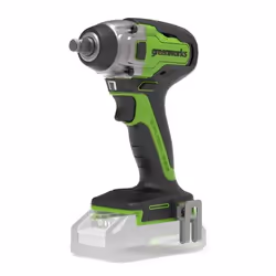 Greenworks GD24IW400, Impact driver, Pistol handle, 1/2", Black, Green, 2800 RPM, 400 N⋅m