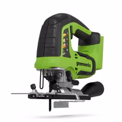 Greenworks GD24JS, Top handle, Black, Green, Brushless, CE, 3000 spm, 10 cm