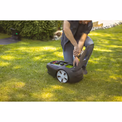 Greenworks 2513107 lawn mower Robotic lawn mower Battery Black, Green - Additional view 5