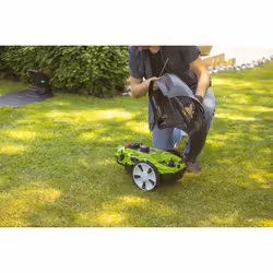 Greenworks 2513107 lawn mower Robotic lawn mower Battery Black, Green - Additional view 6