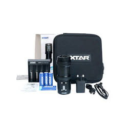 XTAR Walrus D08 Set 2000 Lumens LED Diving Torch Flashlight Dive Light