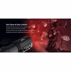 XTAR Walrus D08 Set 2000 Lumens LED Diving Torch Flashlight Dive Light