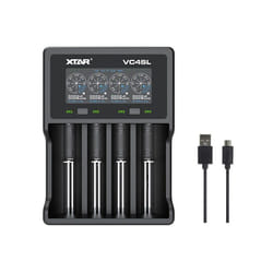 XTAR VC4SL LCD QC 3.0 USB Battery Charger