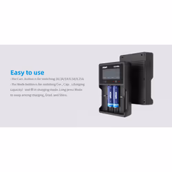 XTAR VC4SL LCD QC 3.0 USB Battery Charger - Additional view 7