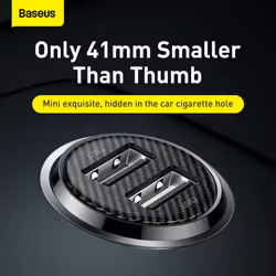 Baseus Gain Pro Universal Black Cigar lighter Fast charging Auto