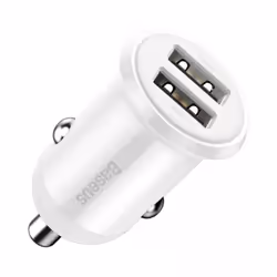 Baseus Gain Pro, Auto, Cigar lighter, 5 V, White