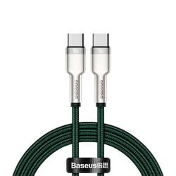 Baseus 6953156202399 USB cable USB 2.0 2 m USB B USB C Green