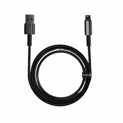 Baseus CALWJ-A01, 2 m, Lightning, USB A, Male, Male, Black