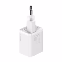 Baseus CCSUP-J02 mobile device charger Universal White AC Fast charging Indoor