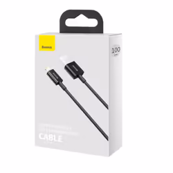 Baseus CALYS-A01 lightning cable 1 m Black