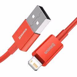 Baseus CALYS-A09 lightning cable 1 m Red