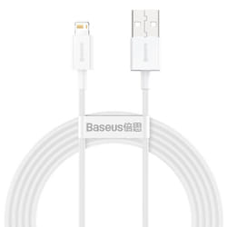 Baseus CALYS-C02 lightning cable 2 m White