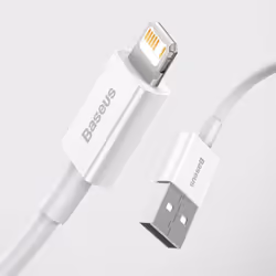 Baseus CALYS-C02 lightning cable 2 m White