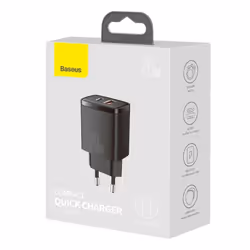 Baseus CCXJ-B01 mobile device charger Universal Black AC Fast charging Indoor