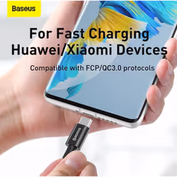 Baseus Superior USB cable USB 2.0 1 m USB C Black