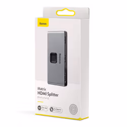Baseus Matrix HDMI 4K HD Splitter Cable splitter Grey - Additional view 6
