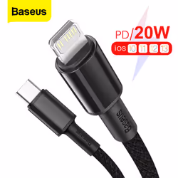 Baseus CATLGD-01 lightning cable 1 m Black
