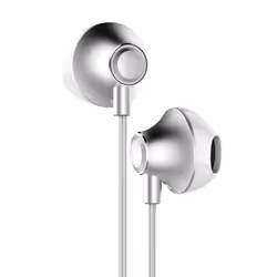 Baseus NGH06-0S headphones/headset Wired In-ear Calls/Music White