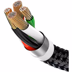 Baseus CAMLT-ASY01 USB cable 0.3 m USB A USB C/Micro USB A/Lightning Black - Additional view 4
